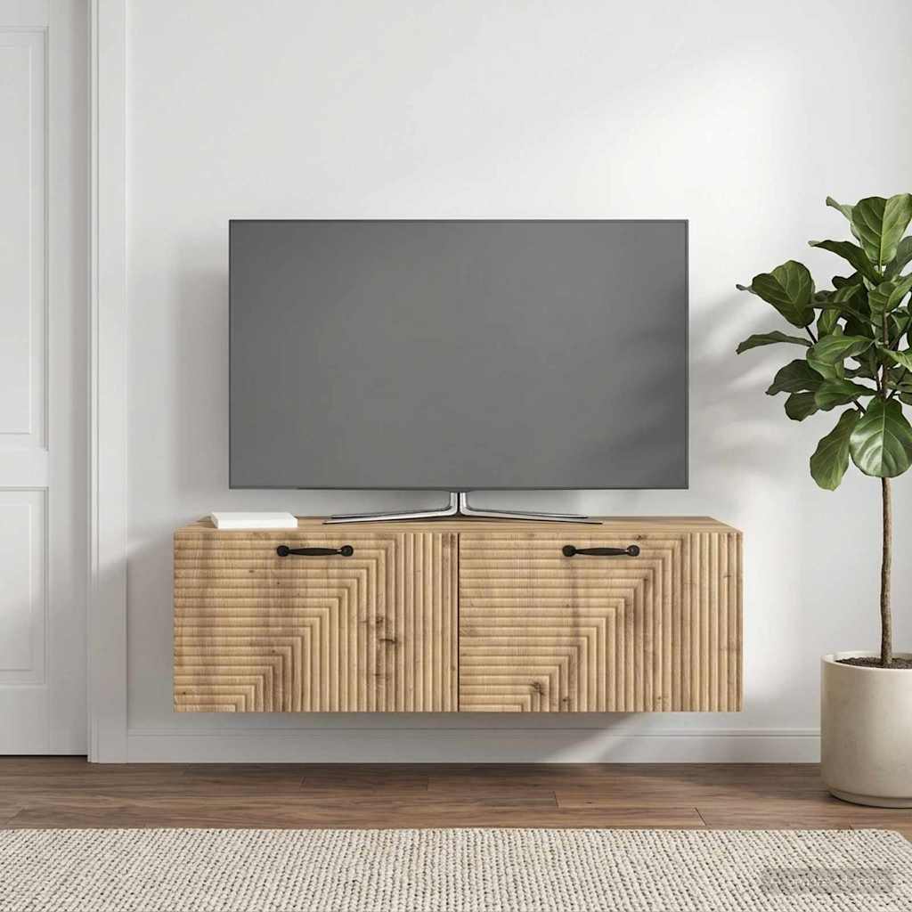Seinälle asennettava TV-kaappi Artisaanitammi 98 x 41 x 30 cm