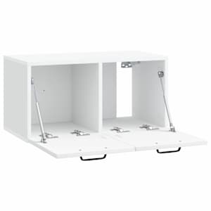 Nástěnná TV skříň Bílá 59,5 x 31 x 30 cm Kompozitní dřevo - obrázek 5