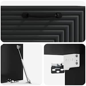 Nástěnná TV skříň Černá 59,5 x 31 x 30 cm Kompozitní dřevo - obrázek 9