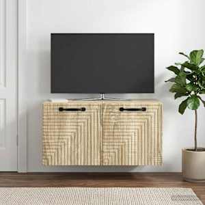 Nástěnná TV skříň Dub sonoma 59,5 x 31 x 30 cm Kompozitní dřevo - obrázek 4
