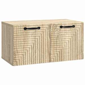 Nástěnná TV skříň Dub sonoma 59,5 x 31 x 30 cm Kompozitní dřevo - obrázek 2