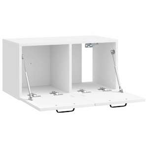 Nástěnná TV skříň Bílá s vysokým leskem 59,5 x 31 x 30 cm - obrázek 5
