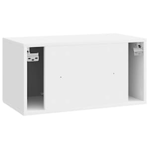 Nástěnná TV skříň Bílá s vysokým leskem 59,5 x 31 x 30 cm - obrázek 8