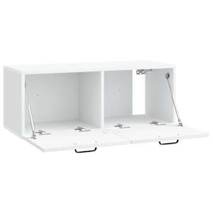 Nástěnná TV skříň Bílá 78,5 x 31 x 30 cm Kompozitní dřevo - obrázek 5