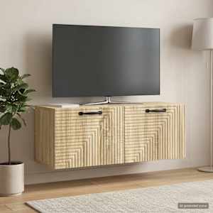 Nástěnná TV skříň Dub sonoma 78,5 x 31 x 30 cm Kompozitní dřevo - obrázek 1