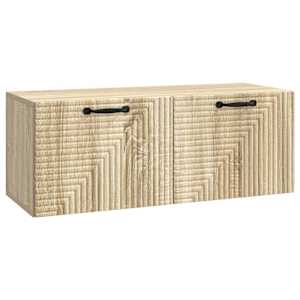 Nástěnná TV skříň Dub sonoma 78,5 x 31 x 30 cm Kompozitní dřevo - obrázek 2