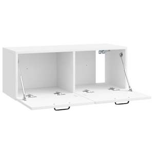Nástěnná TV skříň Bílá s vysokým leskem 78,5 x 31 x 30 cm - obrázek 5