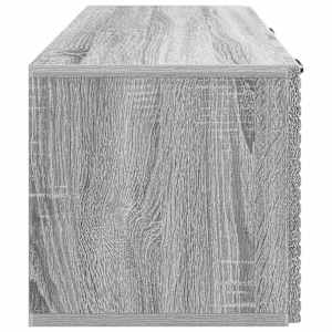 Nástěnná TV skříň Nástěnný Šedá sonoma 78,5 x 31 x 30 cm - obrázek 7