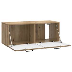 Nástěnná TV skříň 78,5 x 31 x 30 cm Dub artisan - obrázek 5