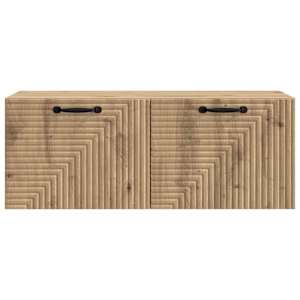 Nástěnná TV skříň 78,5 x 31 x 30 cm Dub artisan - obrázek 6