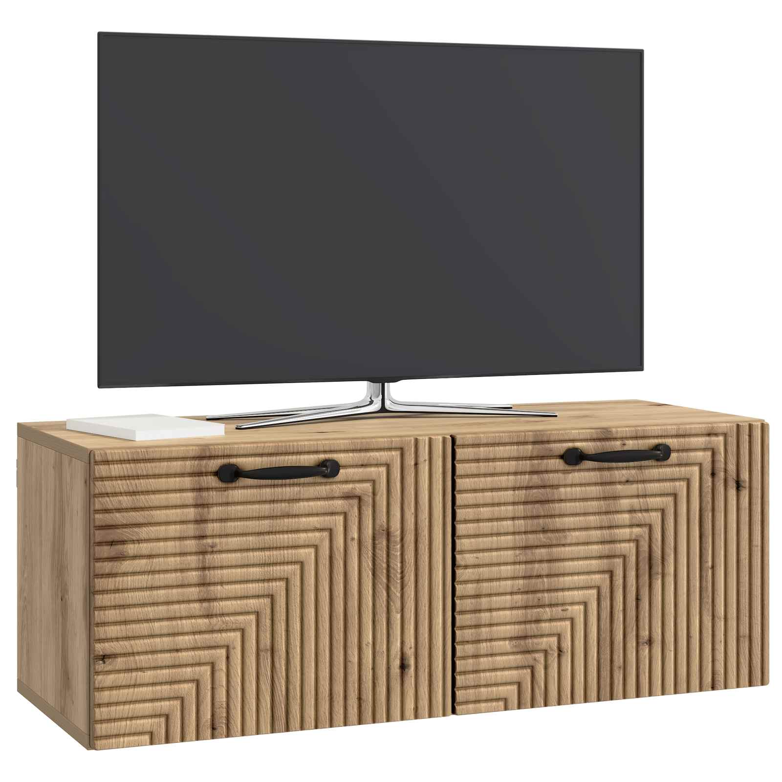 VidaXL Wandmontage Tv-kast Artisanaal Eiken 78, 5 X 31 X 30 Cm