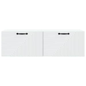 Nástěnná TV skříň Bílá 98 x 31 x 30 cm Kompozitní dřevo - obrázek 6