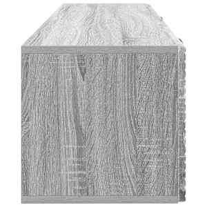 Nástěnná TV skříň Šedá sonoma 98 x 31 x 30 cm Kompozitní dřevo - obrázek 7