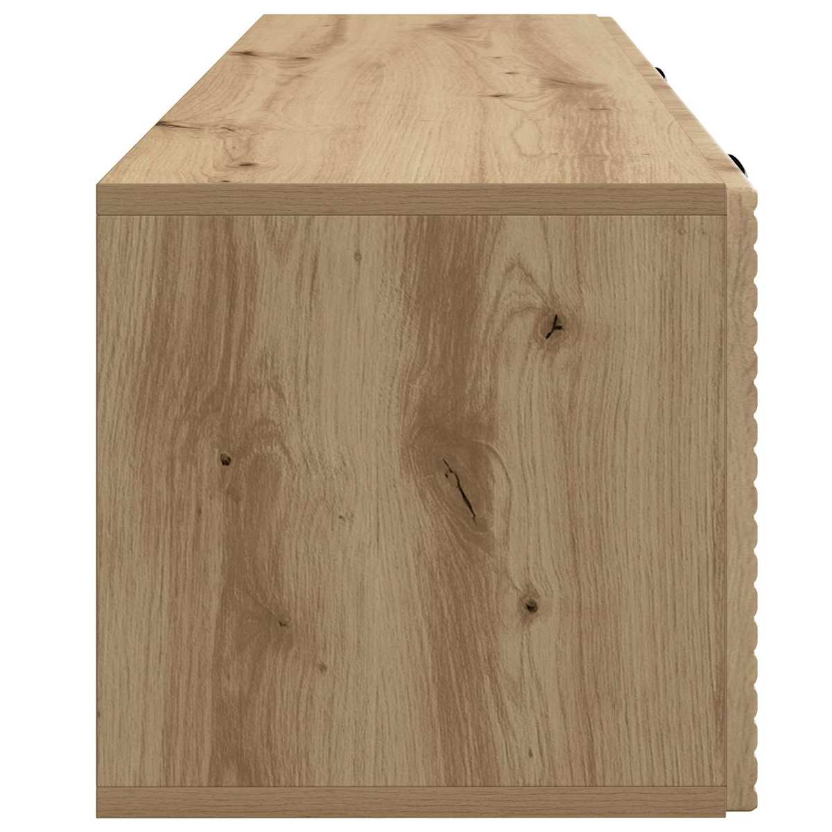 Væghængt TV-skab x 30 cm Konstrueret træ - Billede 7