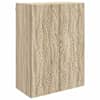 vidaXL Seinale kinnitatav kapp 66 x 34,5 x 90 cm Tehispuit Sonoma tamm
