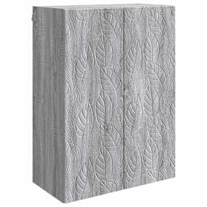 vidaXL Seinale kinnitatav kapp 66 x 34,5 x 90 cm Tehispuit Hall Sonoma