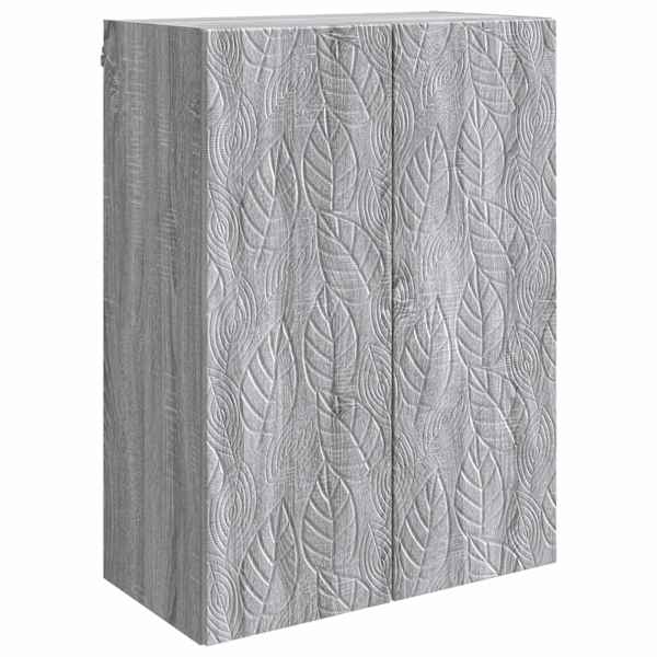 vidaXL Seinale kinnitatav kapp 66 x 34,5 x 90 cm Tehispuit Hall Sonoma