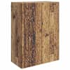vidaXL Seinale kinnitatav kapp 66 x 34,5 x 90 cm Tehispuit Vana puit