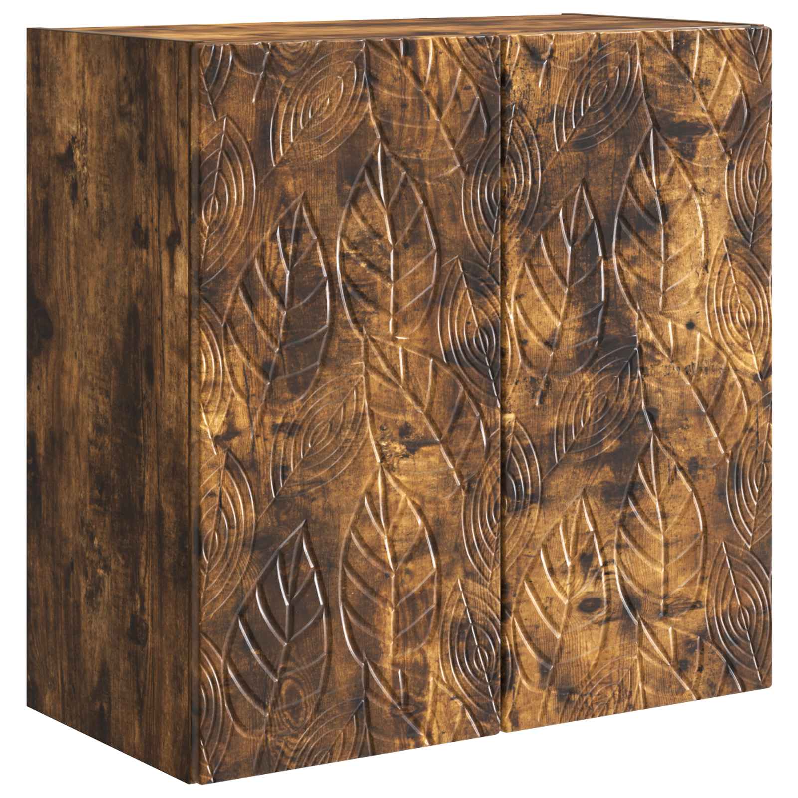 vidaXL Dulap montat pe perete Stejar fumuriu 59 x 31 x 60 cm