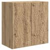 vidaXL Seinale kinnitatav kapp 59 x 31 x 60 cm Tehispuit Artisan tamm