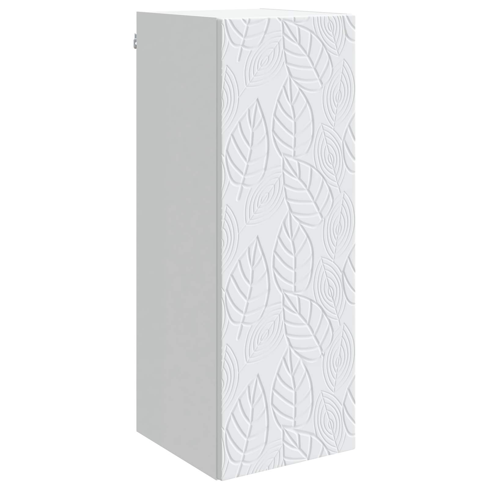 vidaXL Dulap montat pe perete Alb 33 x 34,5 x 90 cm Lemn prelucrat