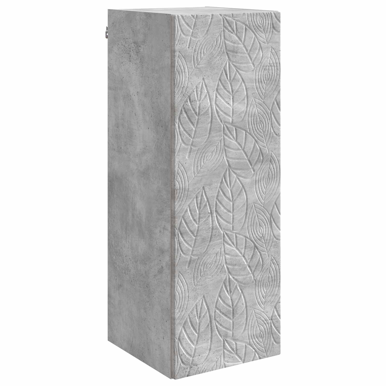Omara za steno Betonsko siva 33 x 34,5 x 90 cm Inženirski les