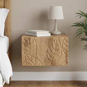 Stenska stranska miza Artisan hrast 34,5 x 33 x 20 cm