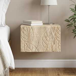 Stenski nočni omarici Sonoma hrast 49 x 34,5 x 20 cm