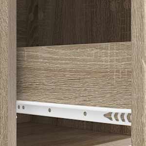Nástěnný noční stolek 2 pcs Dub sonoma 49 x 34,5 x 20 cm - obrázek 8