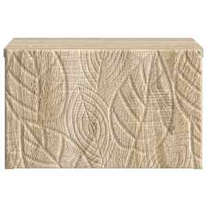 Nástěnný noční stolek 2 pcs Dub sonoma 49 x 34,5 x 20 cm - obrázek 4