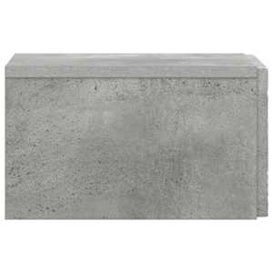 Nástěnný noční stolek 2 pcs Betonově šedá 49 x 34,5 x 20 cm - obrázek 5