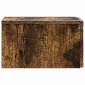 Nástěnný noční stolek 2 pcs Kouřový dub 49 x 34,5 x 20 cm - obrázek 5