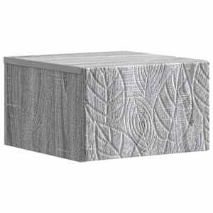 Stenski nočni omarici Siva Sonoma 49 x 34,5 x 20 cm