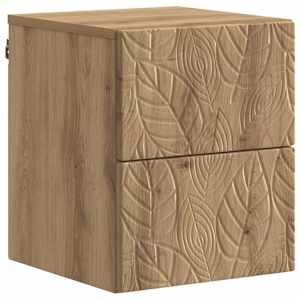 Stenski nočni omarici Artisan hrast 34,5 x 33 x 40 cm