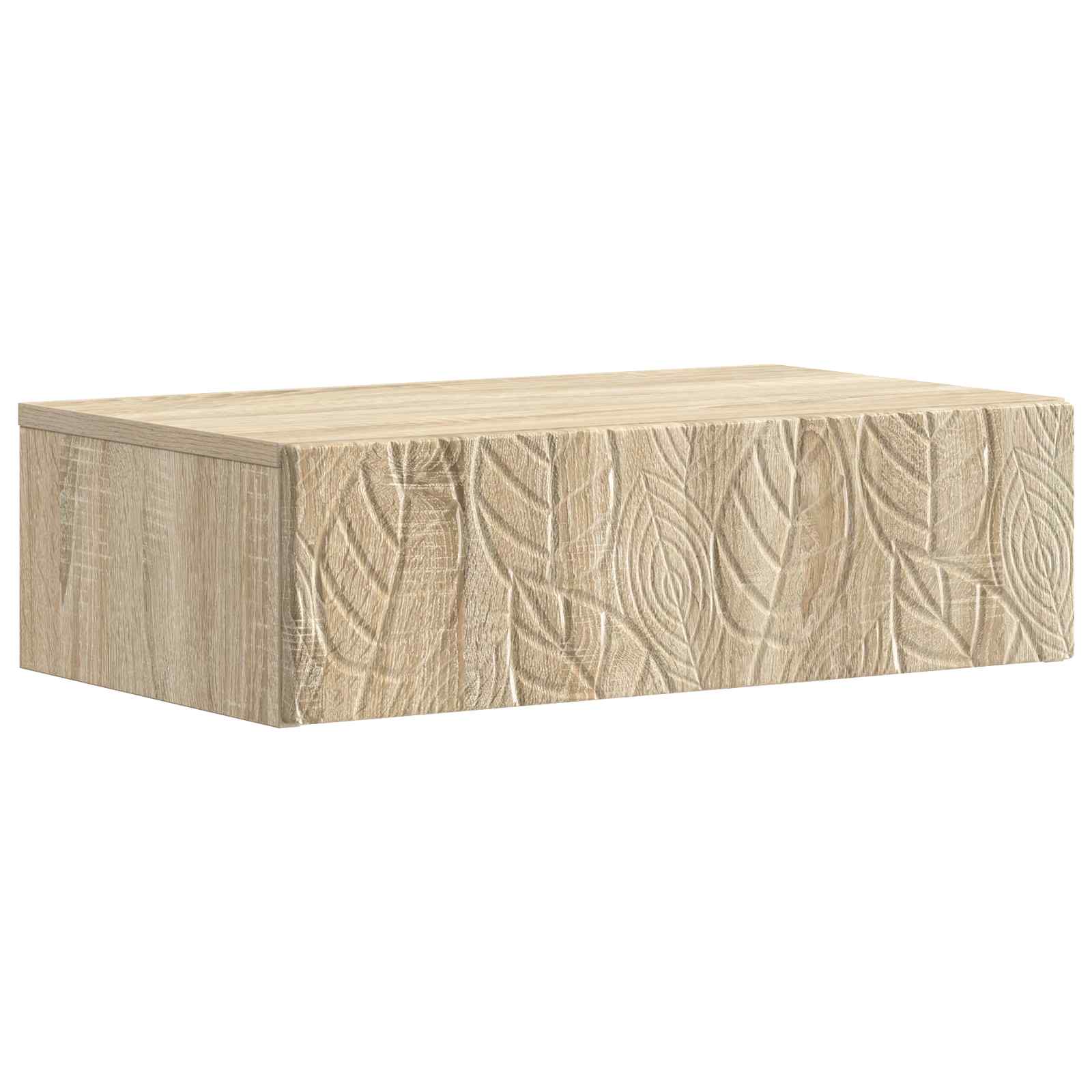 Stenska stranska miza Sonoma hrast 59 x 34,5 x 17 cm