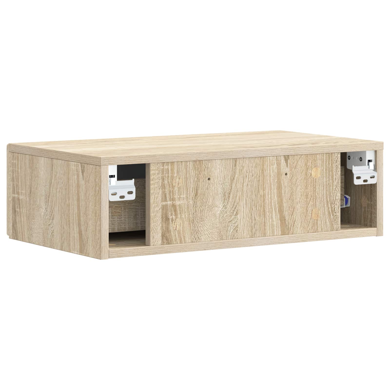 Stenska stranska miza Sonoma hrast 59 x 34,5 x 17 cm - slika 5
