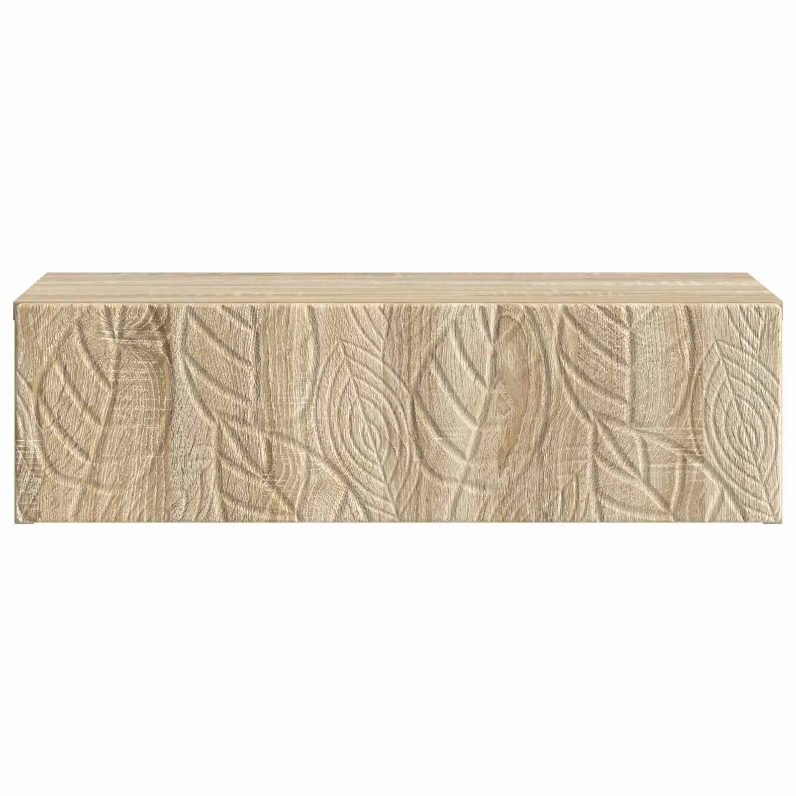 Stenska stranska miza Sonoma hrast 59 x 34,5 x 17 cm - slika 3