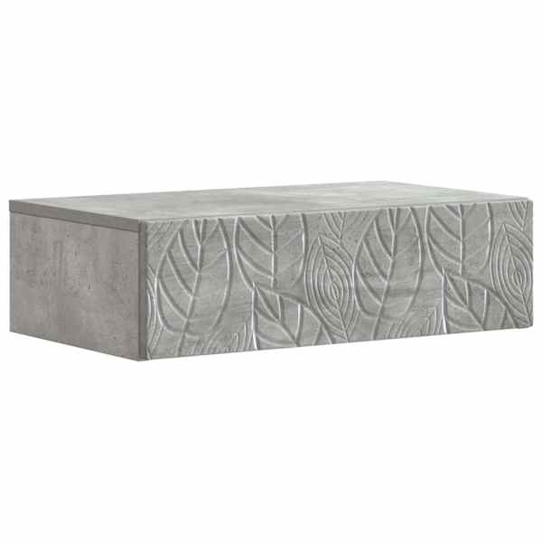 vidaXL Seinale kinnitatav k&uuml;lglaud 59 x 34,5 x 17 cm Tehispuit