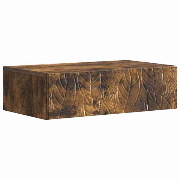 vidaXL Seinale kinnitatav k&uuml;lglaud 59 x 34,5 x 17 cm Tehispuit
