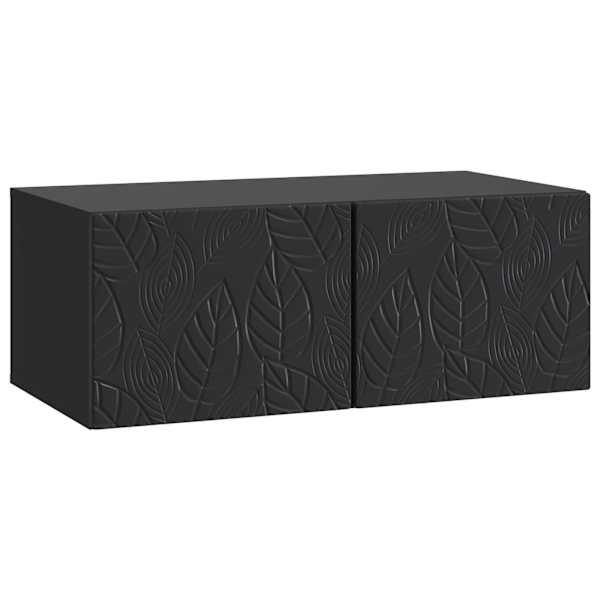 vidaXL Rippuv TV kapp 59,5 x 41 x 30 cm Must Tehispuit
