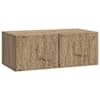 vidaXL Rippuv TV kapp 59,5 x 41 x 30 cm Artisan tamm Tehispuit