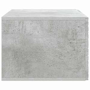 Nástěnná TV skříň 98 x 41 x 30 cm Betonově šedá - obrázek 4
