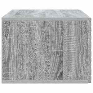 Nástěnná TV skříň 98 x 31 cm Šedý Sonoma Kompozitní dřevo - obrázek 4
