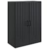 vidaXL Seinale kinnitatav kapp 66 x 34,5 x 90 cm Tehispuit Must