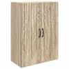 vidaXL Seinale kinnitatav kapp 66 x 34,5 x 90 cm Tehispuit Sonoma tamm