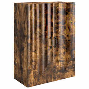 Omara za steno Dimljen hrast 66 x 34,5 x 90 cm Inženirski les