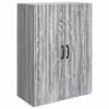vidaXL Seinale kinnitatav kapp 66 x 34,5 x 90 cm Tehispuit Hall Sonoma