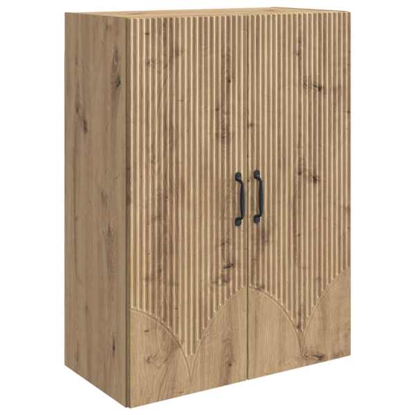 vidaXL Seinale kinnitatav kapp 66 x 34,5 x 90 cm Tehispuit