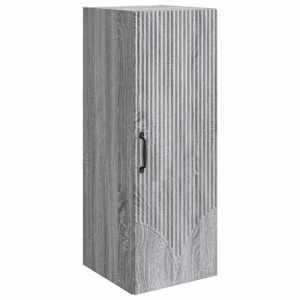 Omara za steno Siva Sonoma 33 x 34,5 x 90 cm Inženirski les