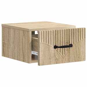 Nástěnný noční stolek 2 pcs Dub sonoma 34,5 x 33 x 20 cm - obrázek 6